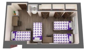 Colby Quad with Shared Amenities